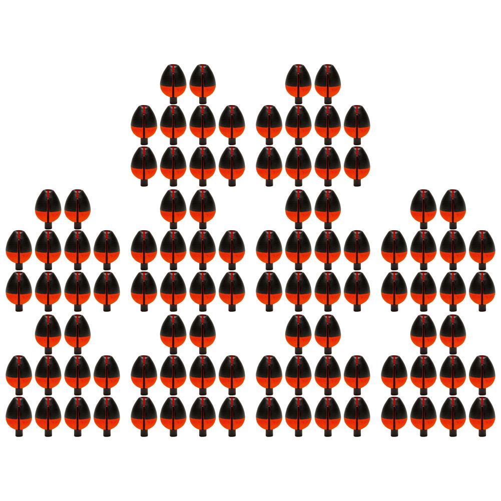 

10 шт. регулируемые рыболовные поплавки буйки рыболовные принадлежности (Оранжевый L)