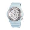BABY-G White Silver Women's Jelly Watch Resin Watch BGA-100-2B