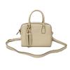 Used Thea Web Small Satchel 10833 84777 7922 Calfskin Tassel 3-Way Shoulder Bag with Double T Logo Ivory Women's from