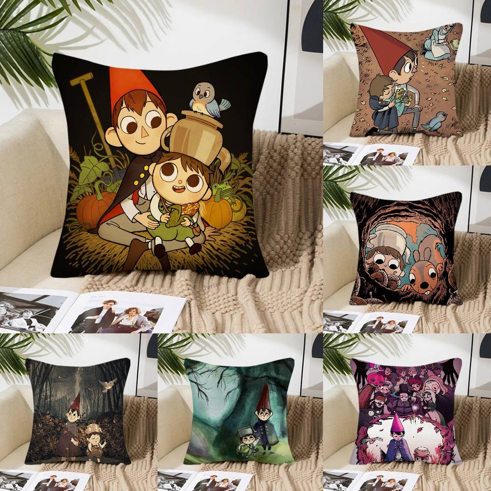 Over The G-Garden Wall Pillow Case Fashion Square Pillowcase Bedroom Sofa Room Ins Decoration Leisure