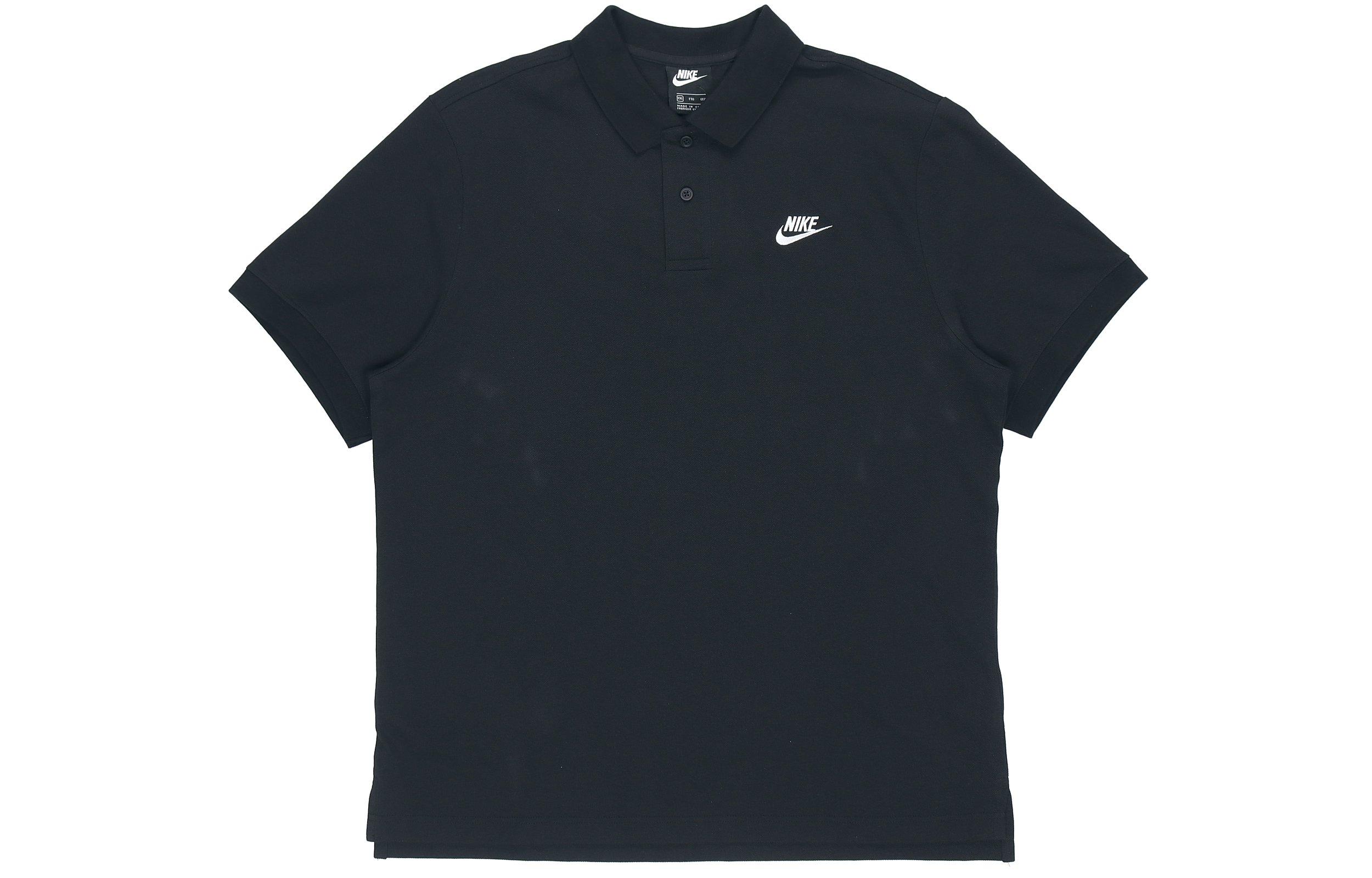 Nike Sportswear Polo Shirt Men s Black CJ4457-010 L