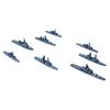 Fujimi Model 1/3000 Collectible Warship Series No. 36 Japan Maritime Self-Defense Force 3rd Escort Flotilla (1998) Plastic Model Warship 36