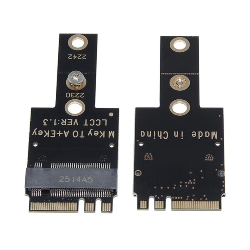 M.2 A+E NVMe SSDs to PCIExpress4.0 Host Controller Expansion Card, Supports 2242 NVME SSDs