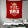 Olympiacos-inspired Design Pattern Home Decor Tapestry, Wall Hanging, Decorative RV Wall Cloth.XGT0914238