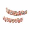 1Pc/set Hiphop Teeth Grillz Caps Candy Color Teeth Jewelry Teeth Grillz Top Bottom Set  Rapper