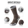 2026 Autumn/Winter Men's Thickened Warm Business Socks - Heat-Retaining Long Terry Socks