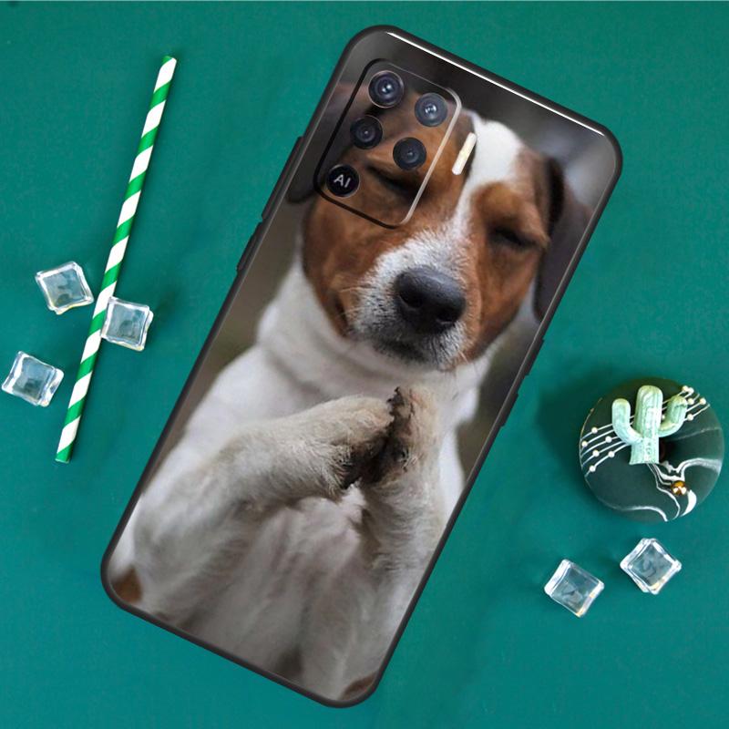 Jack Russell Terrier Dog Case For Oppo A60 A40 A80 A16 A76 A96 A18 A38 A58 A78 A98 A91 A15 A17 A74 A94 A54 A57S Cover