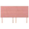 Headboard Pink 160 X 5 X 118 128 Cm Velvet