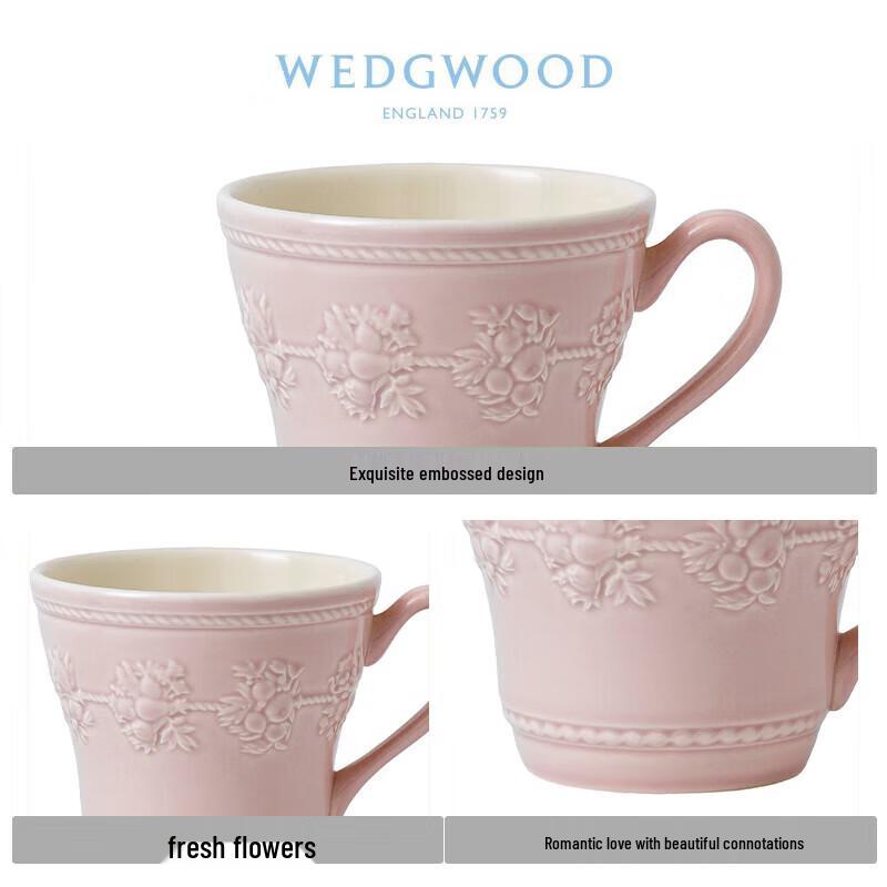 Wedgwood Joyful Holiday Ceramic Mug