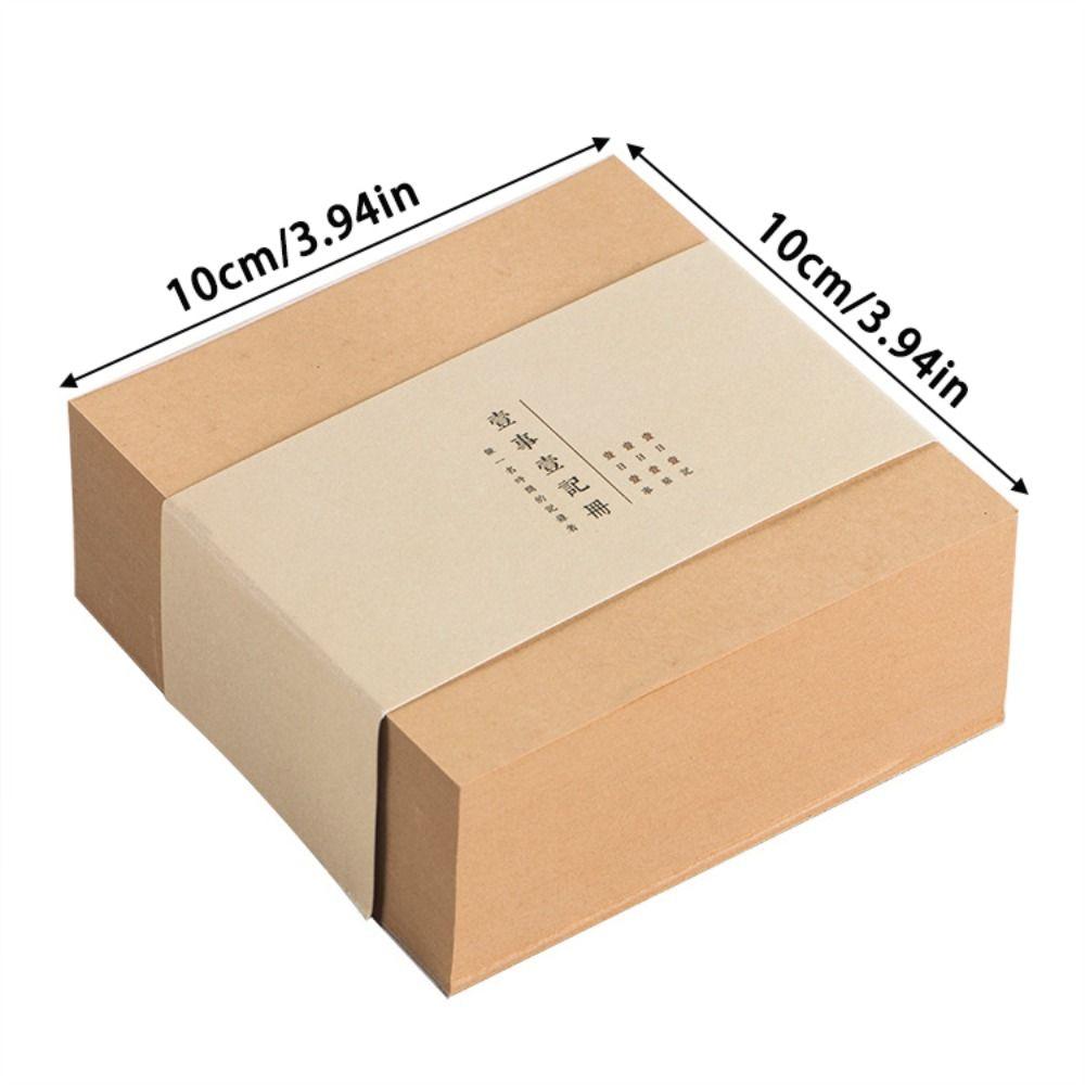 400 Sheets Tearable Notepad Self-adhesive Memo Pads New Note Paper  Students