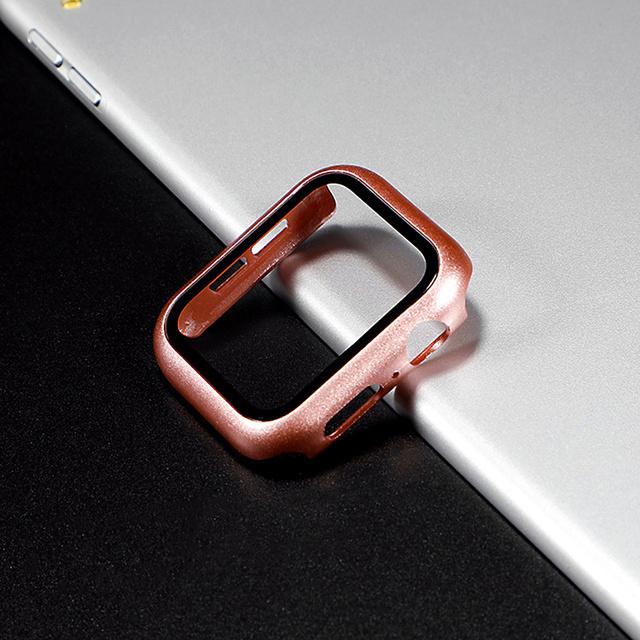 Screen Protector For Apple watch Case 9 8 7 6 5 4 3 SE iWatch 45mm 41mm 44mm 40mm 42mm Tempered Glass Film Hard PC Bumper