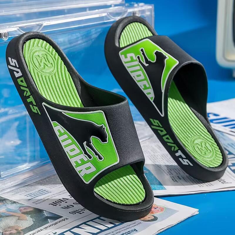New Slippers Men Summer Sports Outdoor Non-Slip Couples Home Bathroom Sandals and Sports Slippers Men Flip Flop Slipper