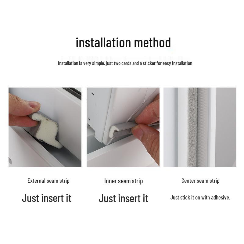 Dinggu Z-type Sliding Window & Door Seal Strip - Soundproof & Windproof for UPVC Windows