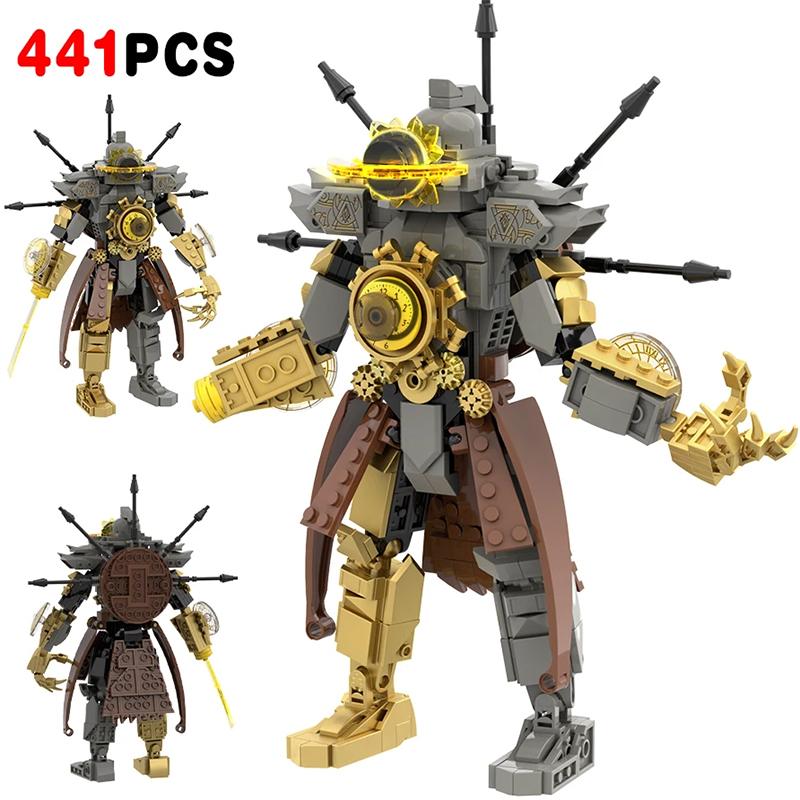 New Skibidi Toileted Titan Skibidi Clock Man Upgrade Building Blocks TVman Speakerman Figures Assembly Toys for Kid Xmas Gift