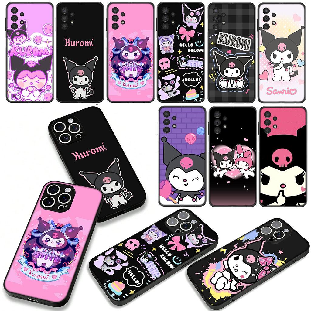 Cover for OPPO A54 A40 A60 A80 A18 A16 A17 A38 A78 A79 A57 A55 A3 Pro A96 A15 A12 Phone Case Poster Kuromi Lovely Cartoon