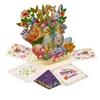 Three-Dimensional Easter Egg Card With Envelope Surprise Egg 3D Greeting Card Pop Up Design Pastoral Style Stereo Box Card