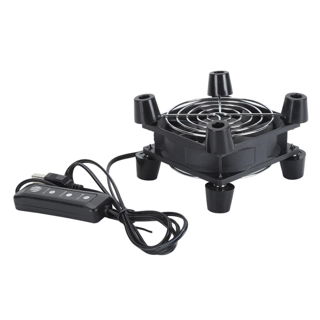 Computer Fan 3 Speed 80mm Quiet 5V USB Brushless Cooling Fan for PC Case for Xbox Console for
