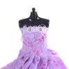 Handmade Doll Girl Dressing Wedding Evening Dress Big Tail Princess Dress 30Cm Doll Clothes Toy