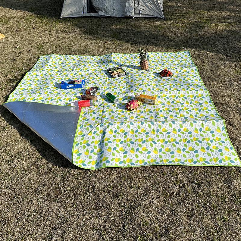 

Thickened Outdoor Camping and Picnic Moisture-Proof Ground Mat - Free Shipping 1x1m without Storage Bag