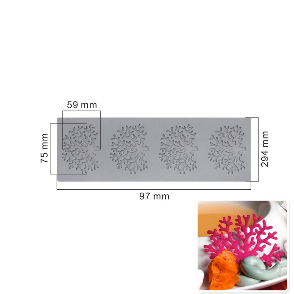3D Tårtspetsform Löv Vaxkaka Fjäril Silikonform Fondant Choklad Schablon Kant Bakform Tårtdekoration