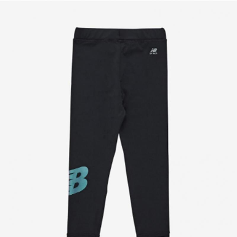 New Balance Kids Kids Rash Guard Half Zip Up Leggings Set B1 Nk9rf2102u 19 Ah