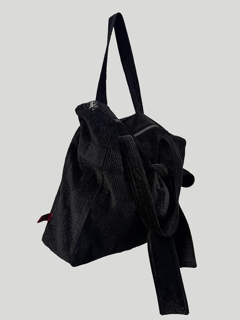 Stilllethardy Corduroy Ribbon Bag