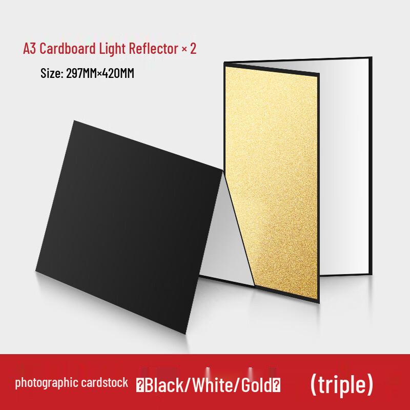 OLOEY Foldable 3-in-1 Photography Reflector