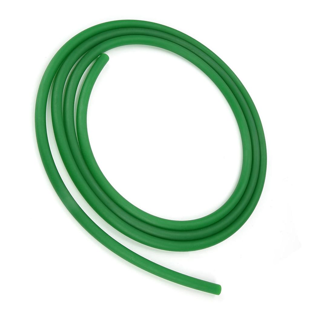 Green Rough Surface PU Polyurethane Round Belt for Drive Transmission(12mm*3m)