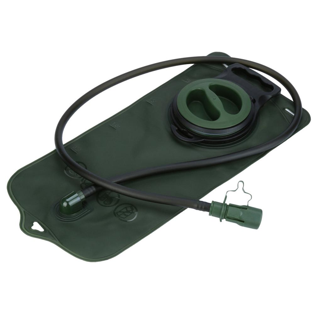 Portable 2L TPU Hydration Bladder for Camping Cycling Hiking Running Large Opening Sports Water Bag Green Green 2L