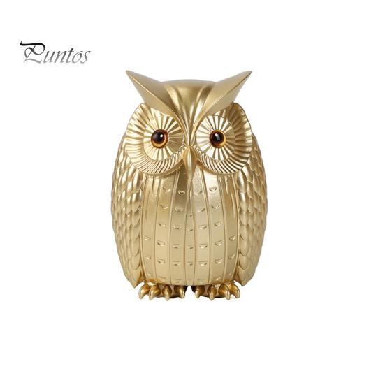 

Сова Украшение Скандинавский стиль Художественная статуэтка Совы Современный декор полки Фигурка Совы из смолы Украшение книжной полки D