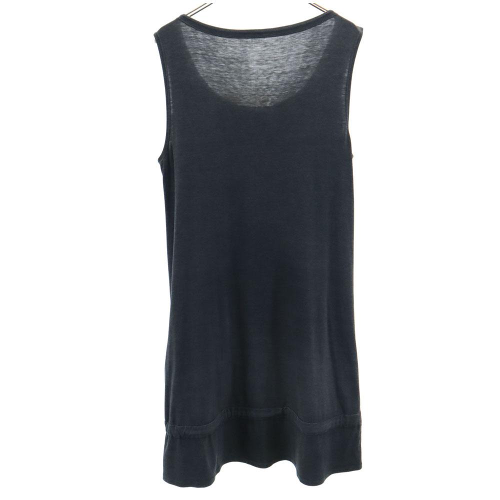 Natural by Foxey No Sleeve One Piece 40 Charcoal Gray Women Used
