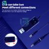 USB Power Boost Line DC 5V To 9V/12V Step UP Module USB Converter Adapter Router Cable 2.1x5.5mm Plug