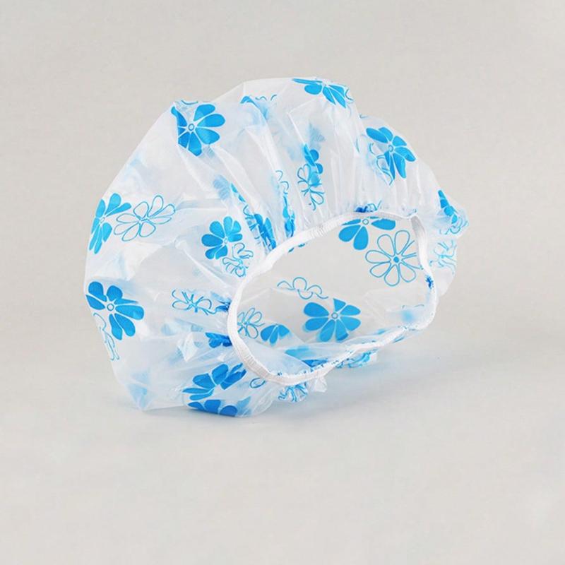 

Наборы из 10 штук шапочек для душа разных стилей с дизайном эластичной ленты, регулируемым до подходящего размера, чтобы предотвратить намокание волос во время душа 10pcs