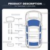 For Mercedes Sprinter 2024 Pre-Cut Car Window Privacy Tint Film Auto Sticker Foils ceramic solar UV Protector films Accessories