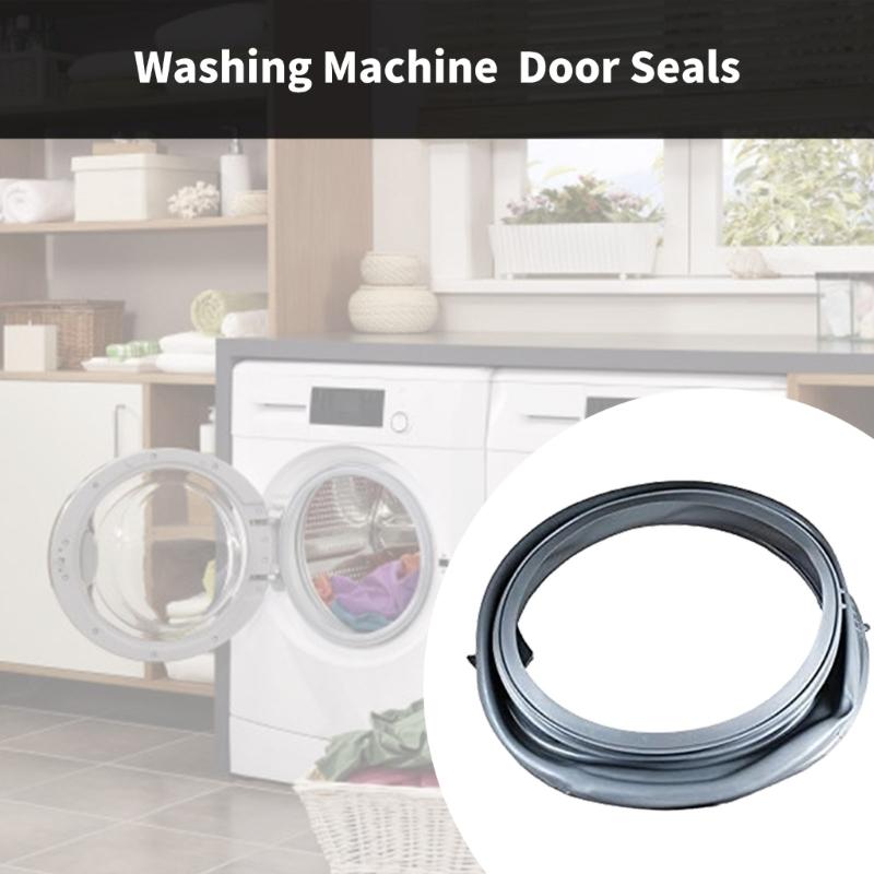 Washing Machine Door Seal Rubber Rings W10290499 High Elasticity Rubber Washer Door Seal Replacement Part Easy to Install