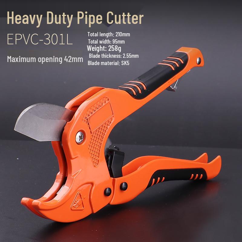 PVC Pipe Cutter: Professional Fast-Cut Tool for Water, Conduit, and Hot Melt Pipes