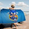 Anime S-SonicS H-HedgehogES Big Microfiber Beach Towels Quick Dry Towel Sand Beach Towels Pool Towel For Travel Swim Pool Yoga