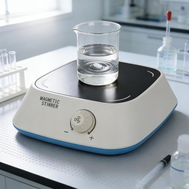 Laboratory Grade Portable Magnetic Stirrer With Stir Bar Adjustable Speed 300-3000RPM 3L Capacity EU Plug