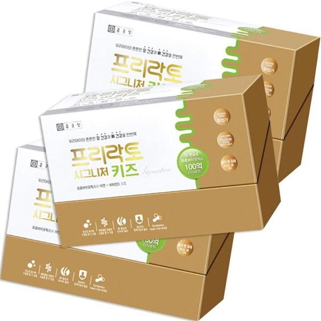 Chong Kun Dang Health 10 Billion Kids Proline Lactic Acid Bacteria Free Lacto 180 Packets