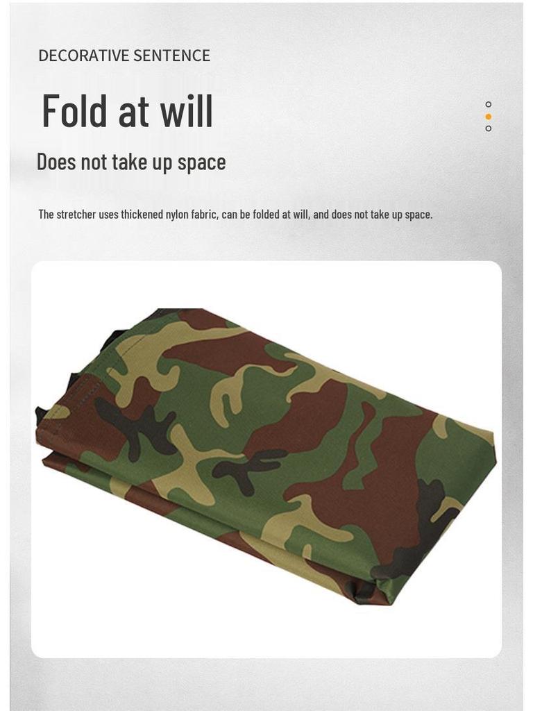 Portable Medical Stretcher: Lightweight, Strong, & Easy-to-Store for Home Use