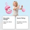 Pool Beach Water Toys, Reusable Soft Elastic Silicone Water Balloons Outdoor Summer Toys for Kids Water Splash Ball for Fun