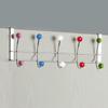 Over Door Hanger for Clothes Hanging Heavy Duty Over Door Hooks for Bedrooms Bathroom Door 10 Hooks Hanger for Coat