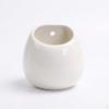 Plant Pots and Hanging Basket for Planters Outdoor, Handmade White Ceramic Planter a