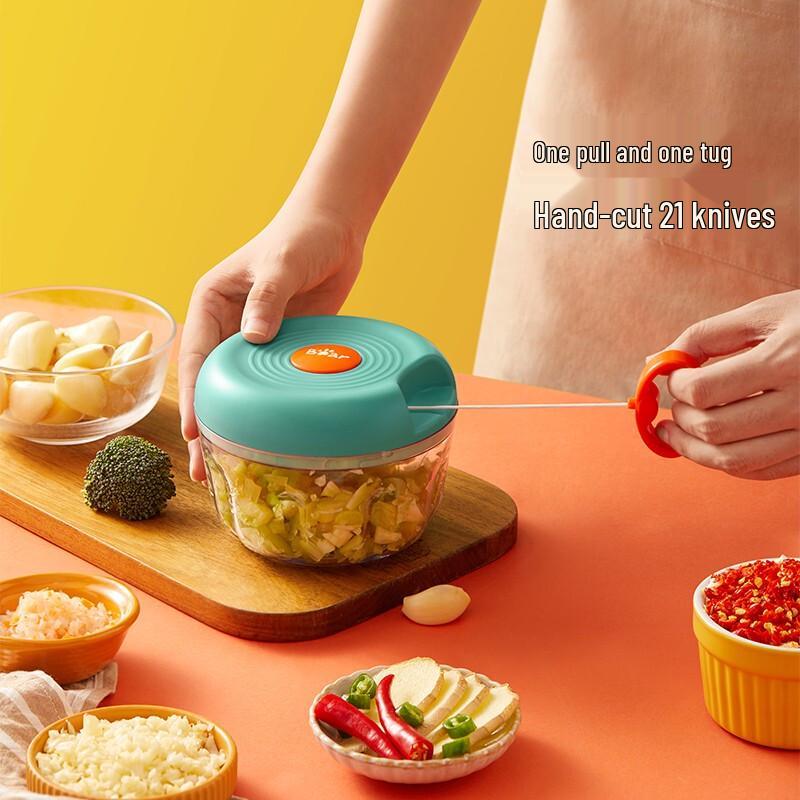 Bear Manual Food Chopper & Garlic Press