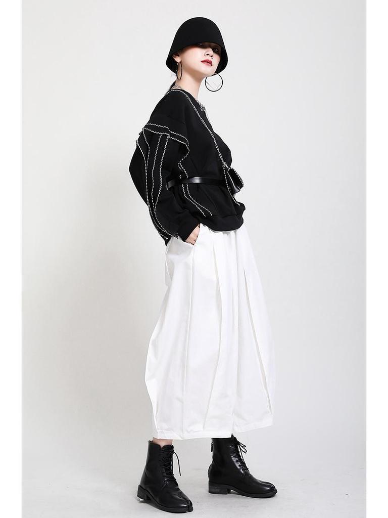 Women's 2023 Casual Wide-Leg Yamamoto-Inspired High-Waisted Pants