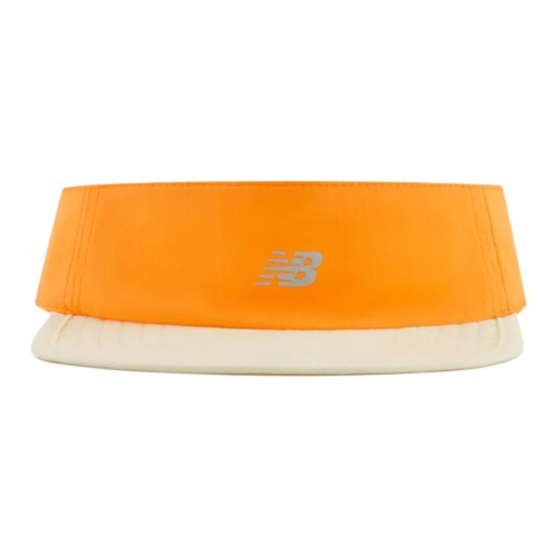 New Balance Polyamide Polyester Hats & Caps Unisex Black White Orange New Balance LAH44433