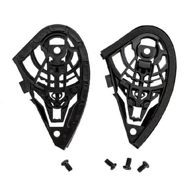 1 Pair Helmets Visors Gear Base Plate with Screw Motorcycle Helmets Face Windshield Visors Base for K3 Easy Installation