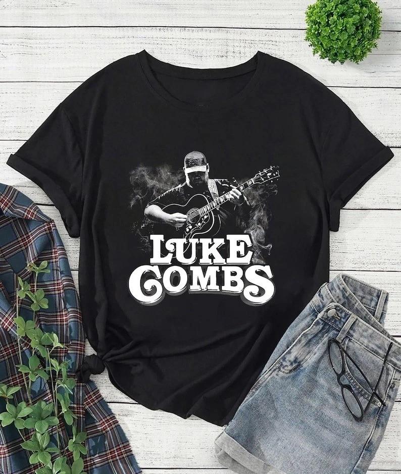 Luke Combs 90s Vintage Shirt Luke Combs Graphic Tee, 2026 Tour Luke Combs PP2669 S