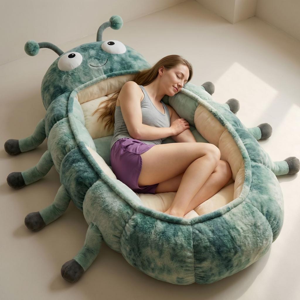 Novel Design Portable Hugging Caterpillar Sleeping Bags