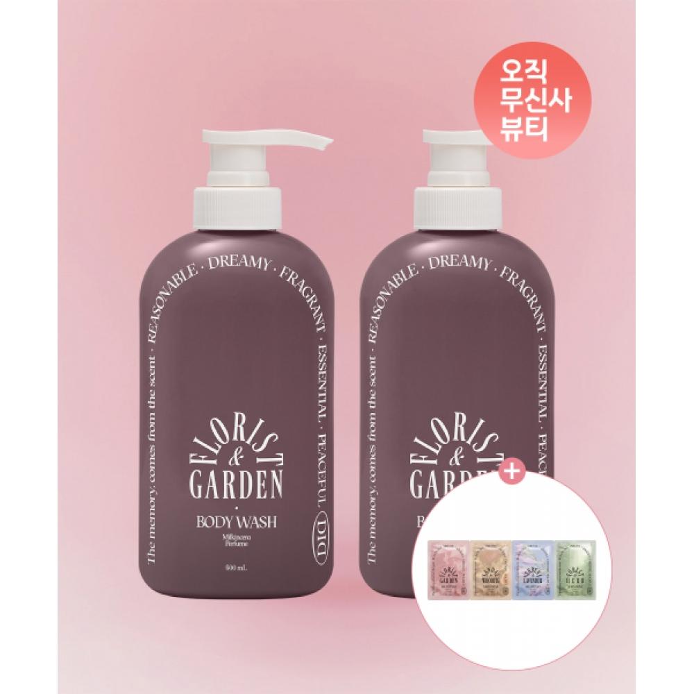

Odid [1x000ml] Milk In Sera Perfume Body Wash Florist Garden 500ml+500ml+ Free Shampoo 4 Types NONE